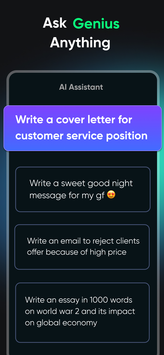 Genius - Open Chatbot