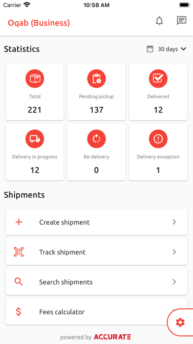 Oqab Business Screenshot