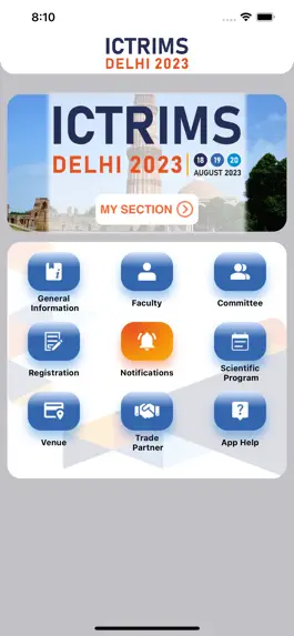 Game screenshot ICTRIMS - Delhi 2023 apk
