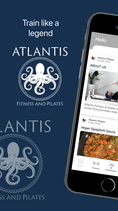Atlantis Fitness and Pilates Screenshot
