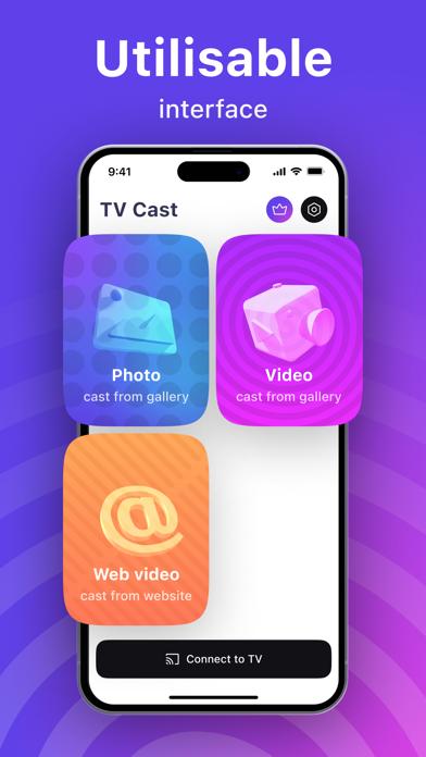 Screenshot #3 pour Chromecaster: TV Cast & Mirror