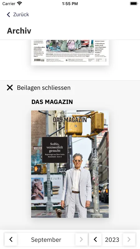 Tages-Anzeiger E-Paper screenshot 5 of 5