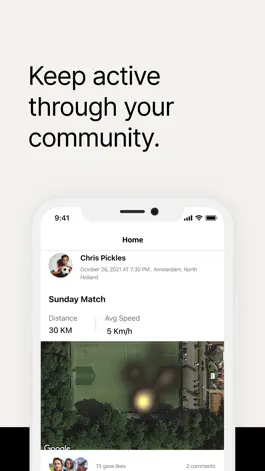 Game screenshot Hoof: Social Football tracking apk