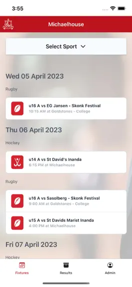 Game screenshot Michaelhouse Sports apk