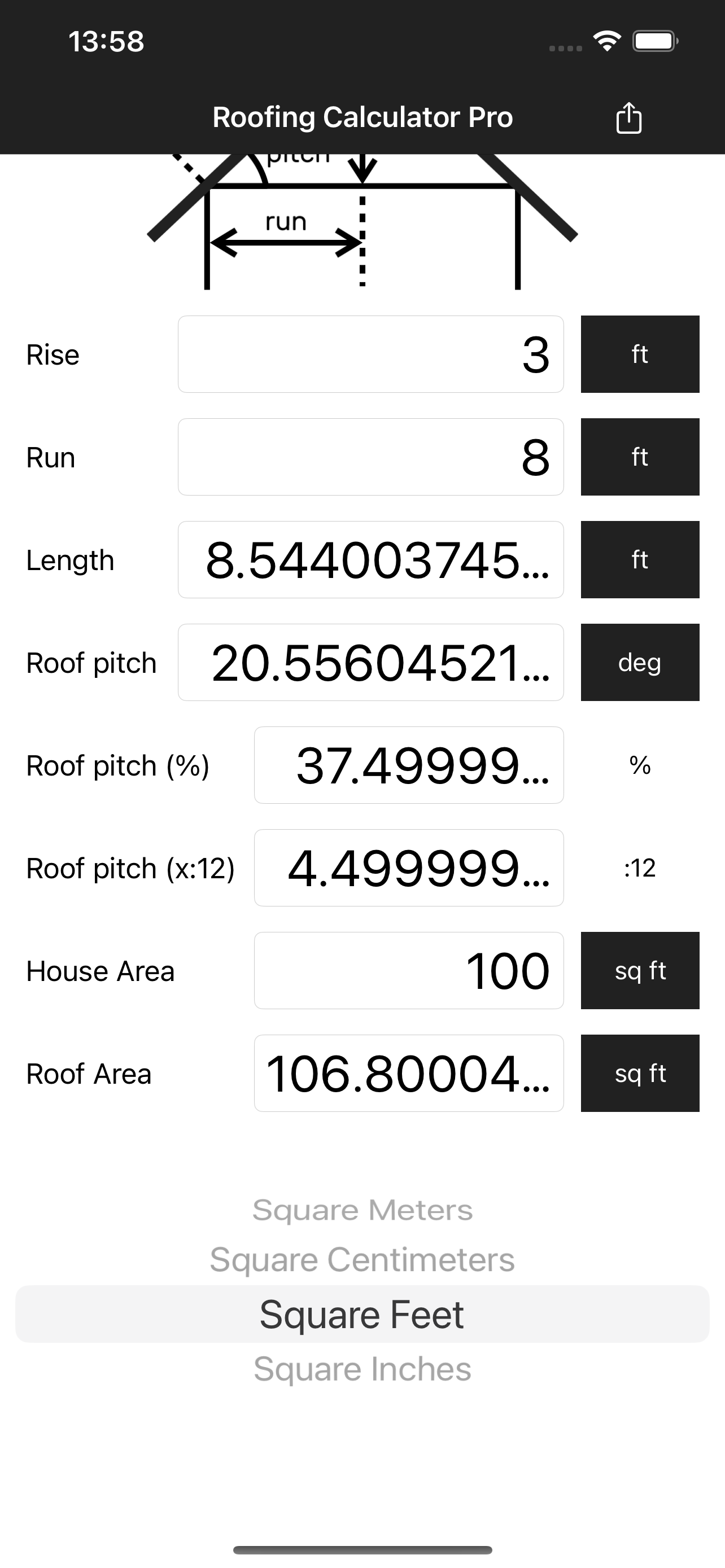 Roofing Calculator Pro