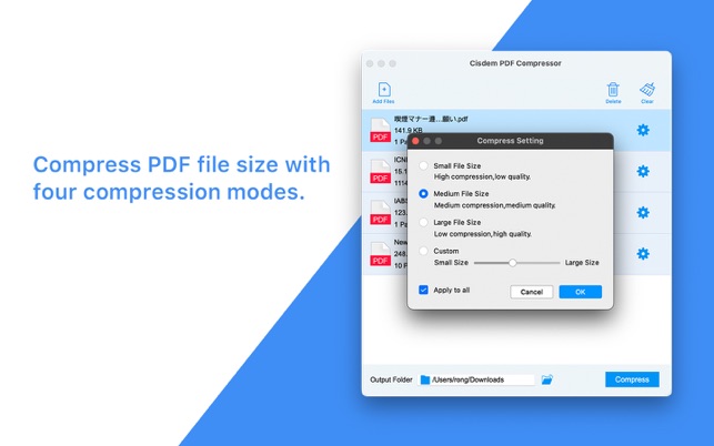 Cisdem PDF Compressor on the Mac App Store