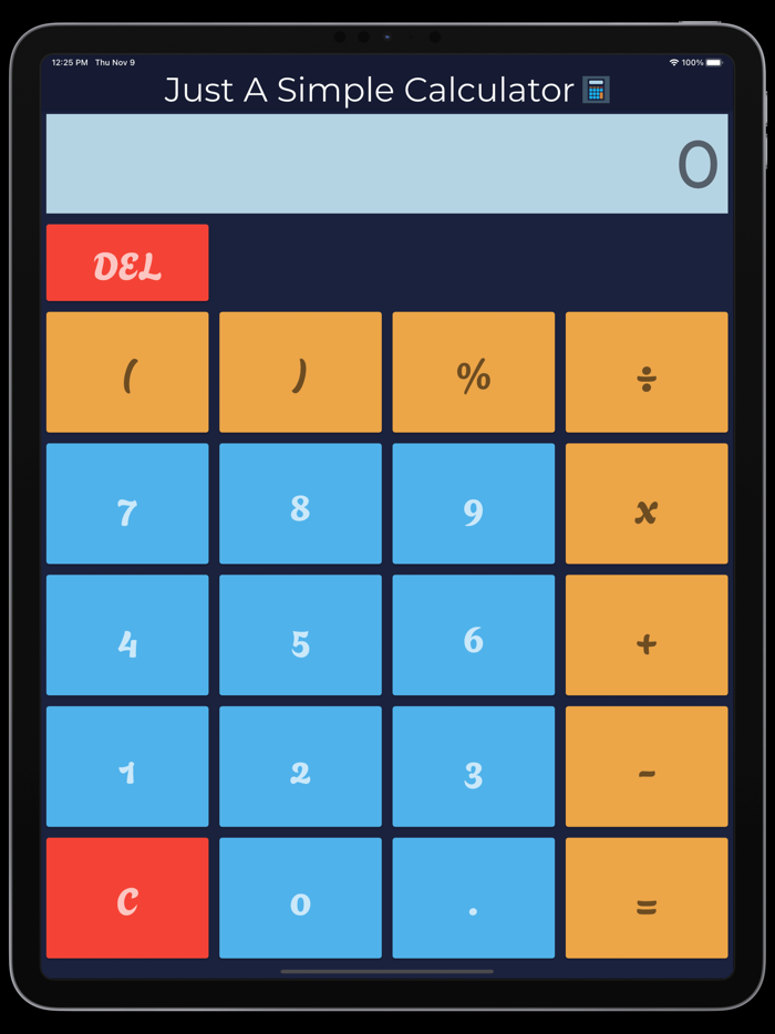 Just a Simple Calculator