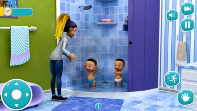 Twins Babysitter Daycare Game Screenshot