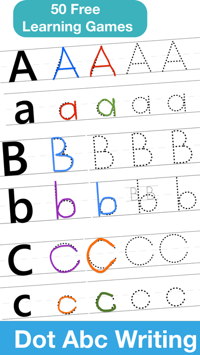 ABC Alphabet Tracing Letters Screenshot