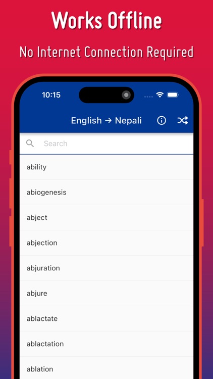 English To Nepali Dictionary