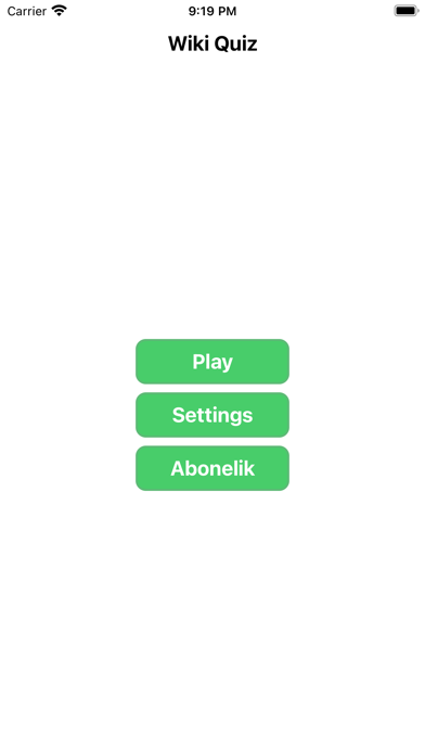 Wiki Football Quiz Screenshot