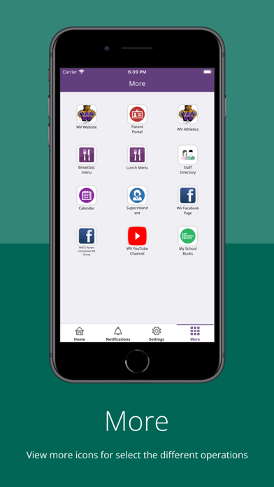 West Valley Central School Screenshot