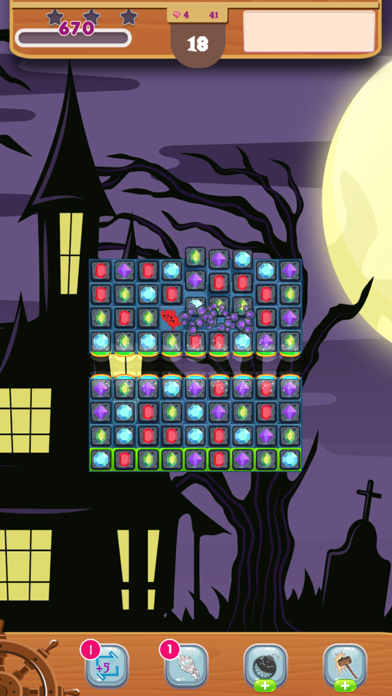 Dark Jewel Quest: Match 3 Gems Screenshot