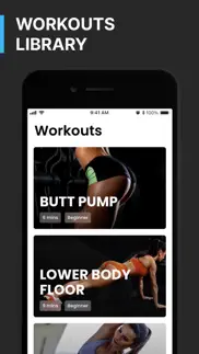 workout for beginners iphone screenshot 4