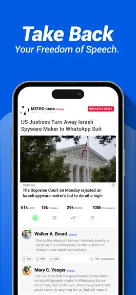 Game screenshot Beloud: News Social Network apk