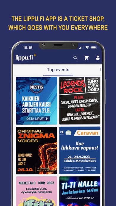 lippu.fi Screenshot