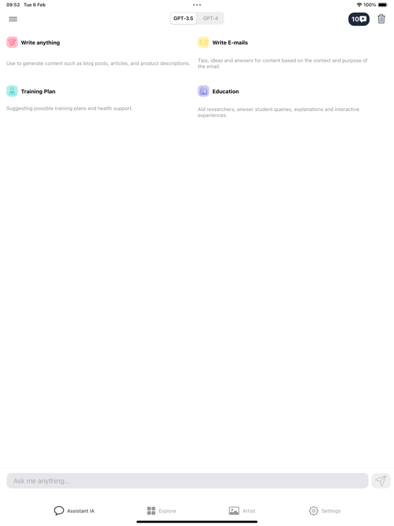 Screenshot #5 pour Assistance AI: Ask Open Chat