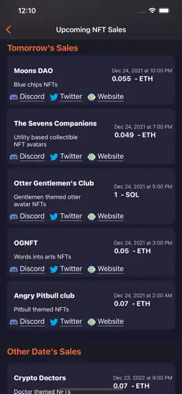 Game screenshot uNFT: Upcoming & Rarity tools apk