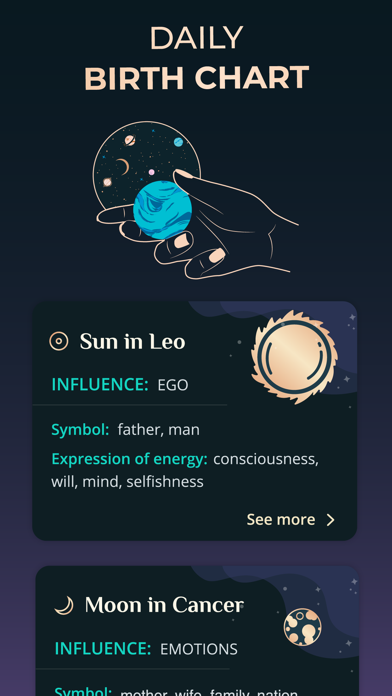 Astroline astrology, horoscope screenshot 3