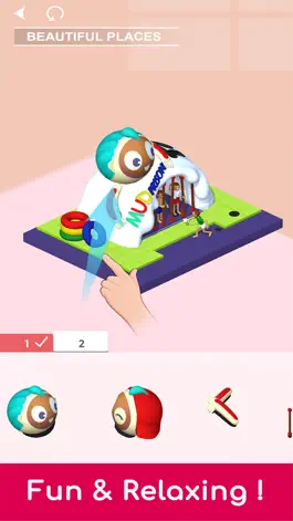 Game screenshot Jigsaw Town 3D apk