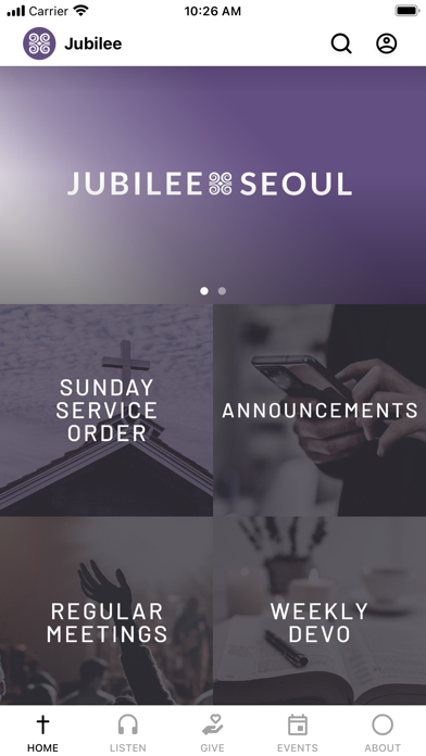 Jubilee Seoul Church Screenshot