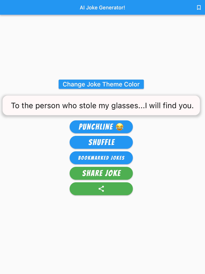 AI Punchline Joke Generator