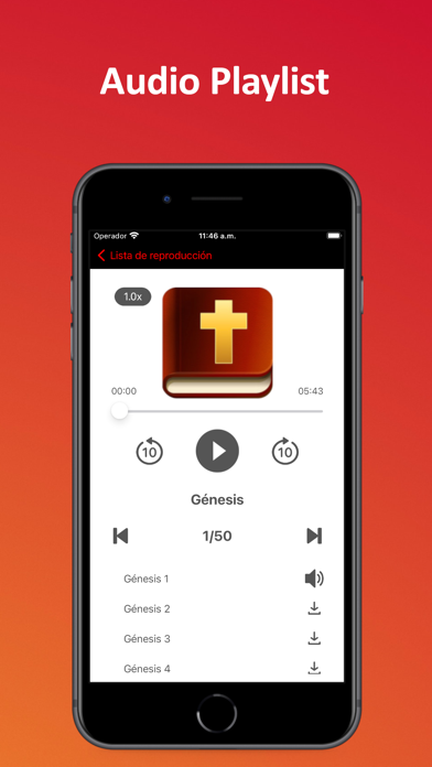 Biblia Reina Valera (Audio) screenshot 4