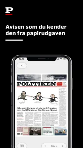 Game screenshot Politiken e-avisen hack