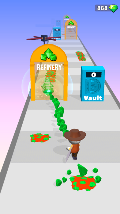 Gem Rush 3D Screenshot