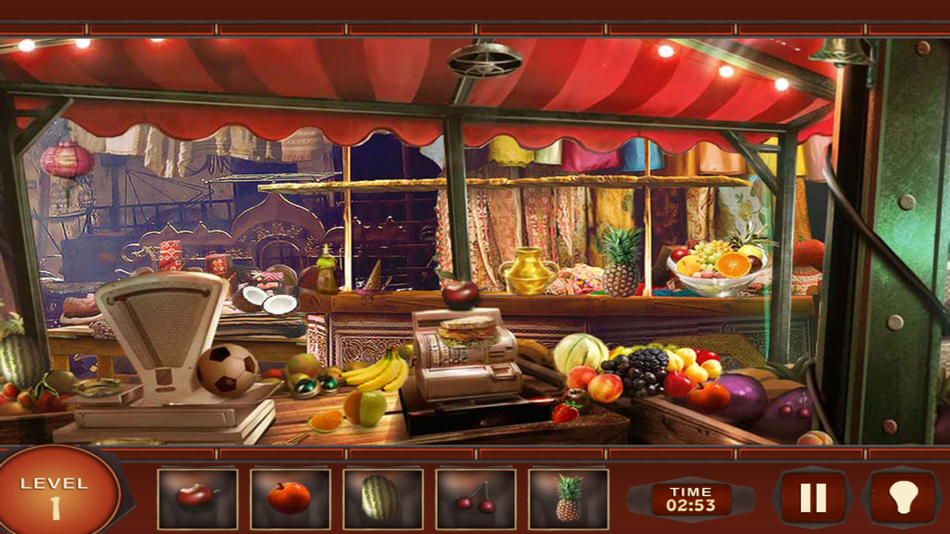 #2. Hidden Objects in Market Place (iOS) Podle: Ajaysinh Jadeja