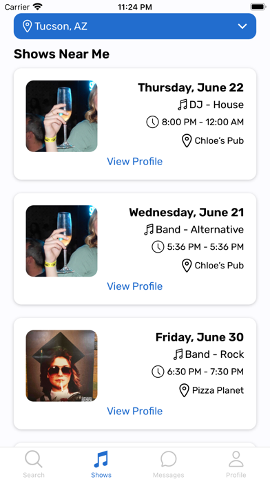 Bukd: Local Live Music Hub Screenshot