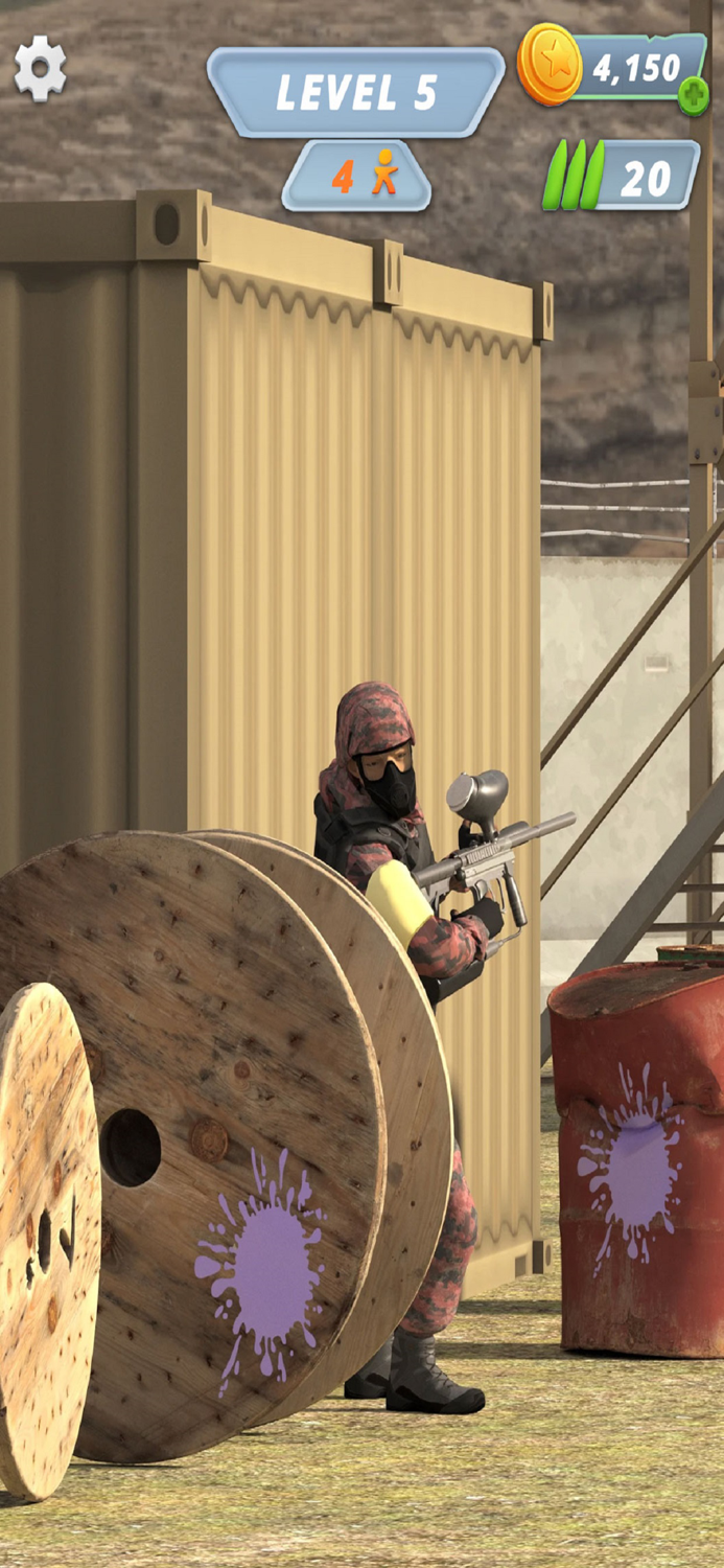 Paintball Attack 3D Color War