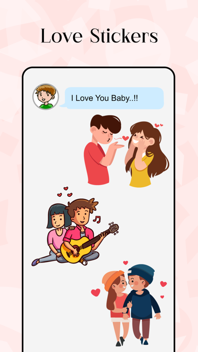 Love Couple Emojis Screenshot