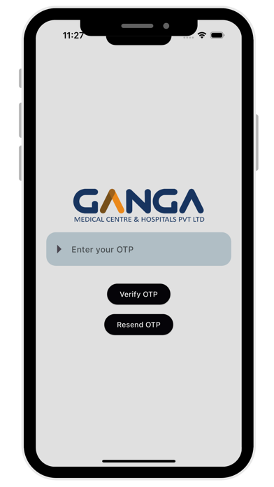 Ganga Hospital Screenshot