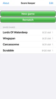 score keeper - keep score iphone screenshot 3