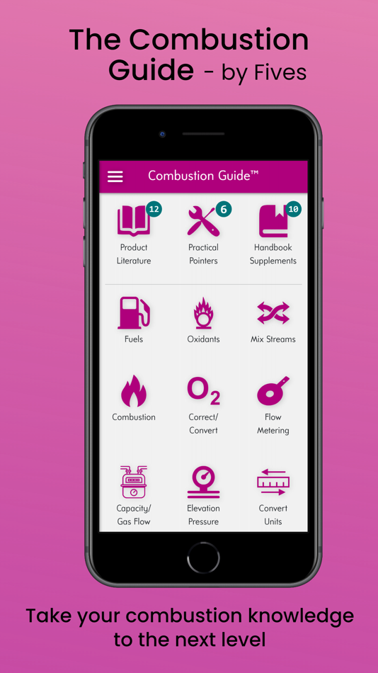 #1. Combustion Guide - By Fives (iOS) 由: Fives North American Combustion Inc.