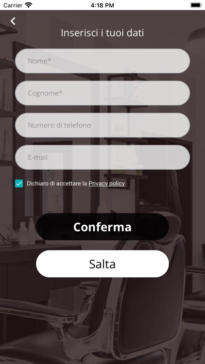 Barberia Sacco dal 1989