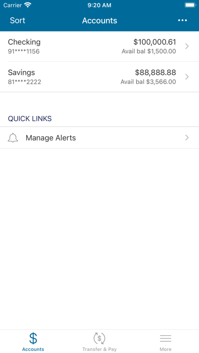 Diablo Valley FCU Screenshot