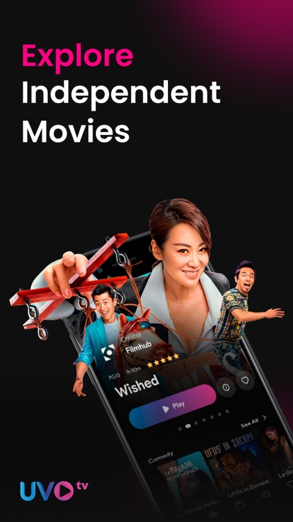 UVOtv: Global Live TV & Film