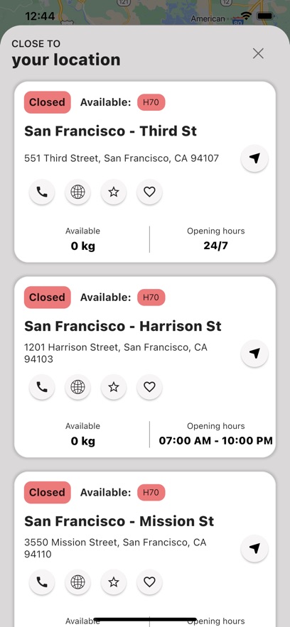 Hydrogen Fuel Finder