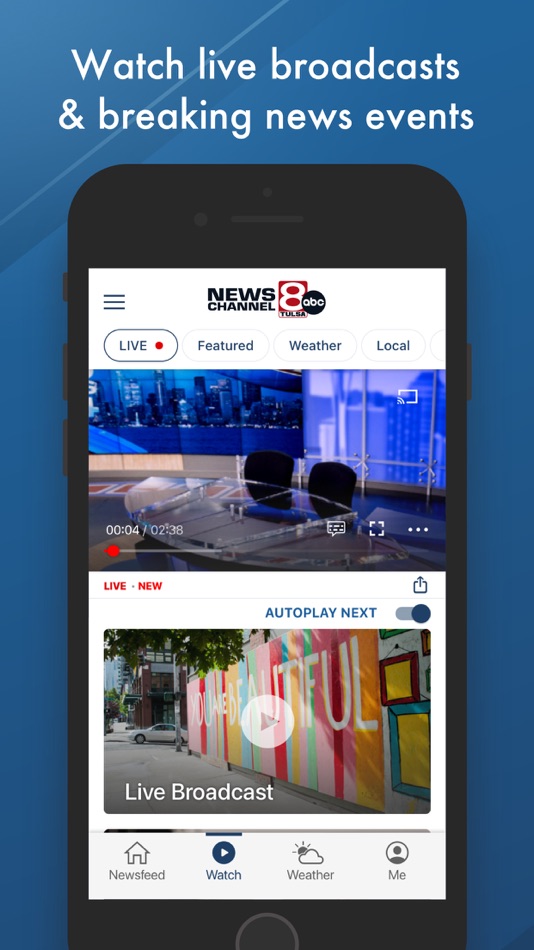 #2. Tulsa’s Channel 8 (iOS) Podle: Sinclair Broadcast Group, Inc