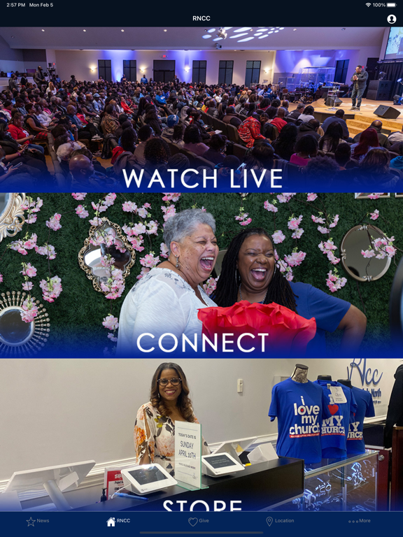 RNCC iPad screenshot 2 - Lifestyle app