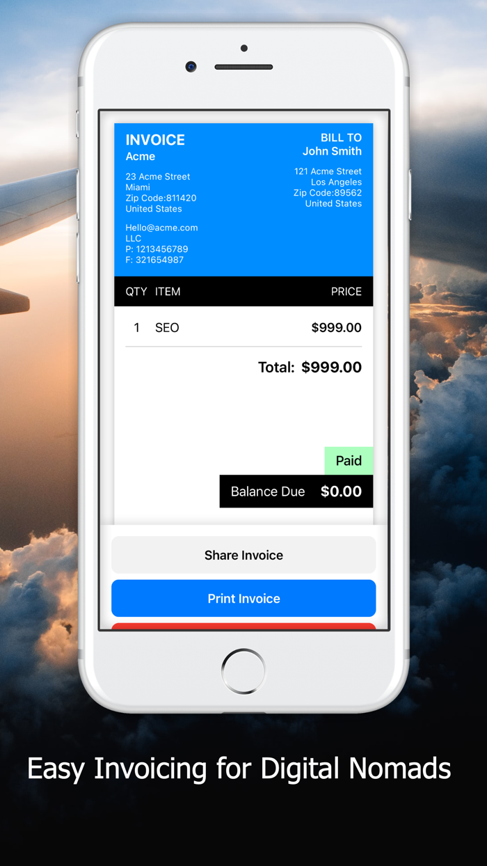 WanderPay - Invoice Anywhere