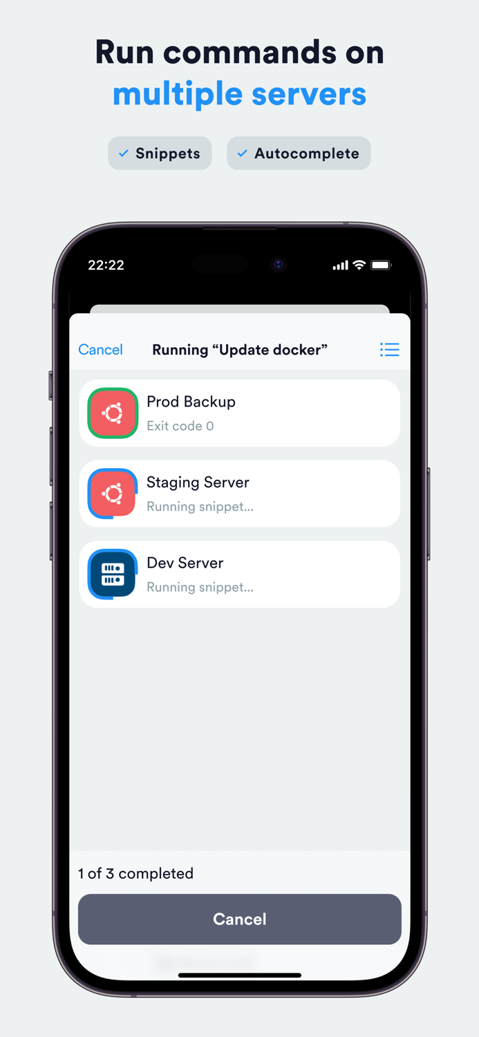 Termius Terminal and SSH client