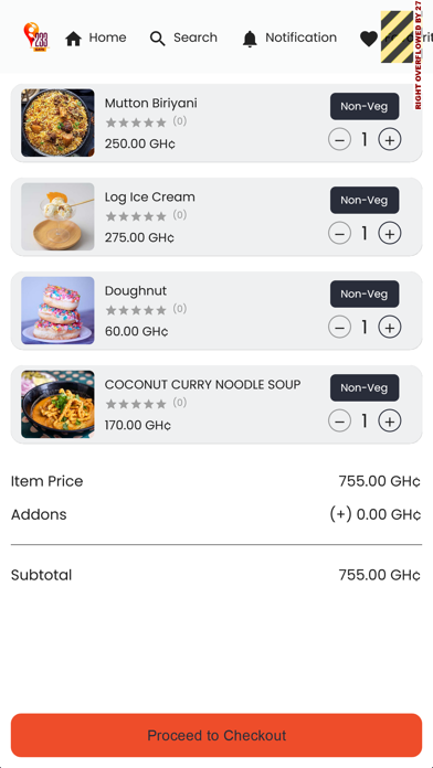 +233 Eats : Food delivery Screenshot