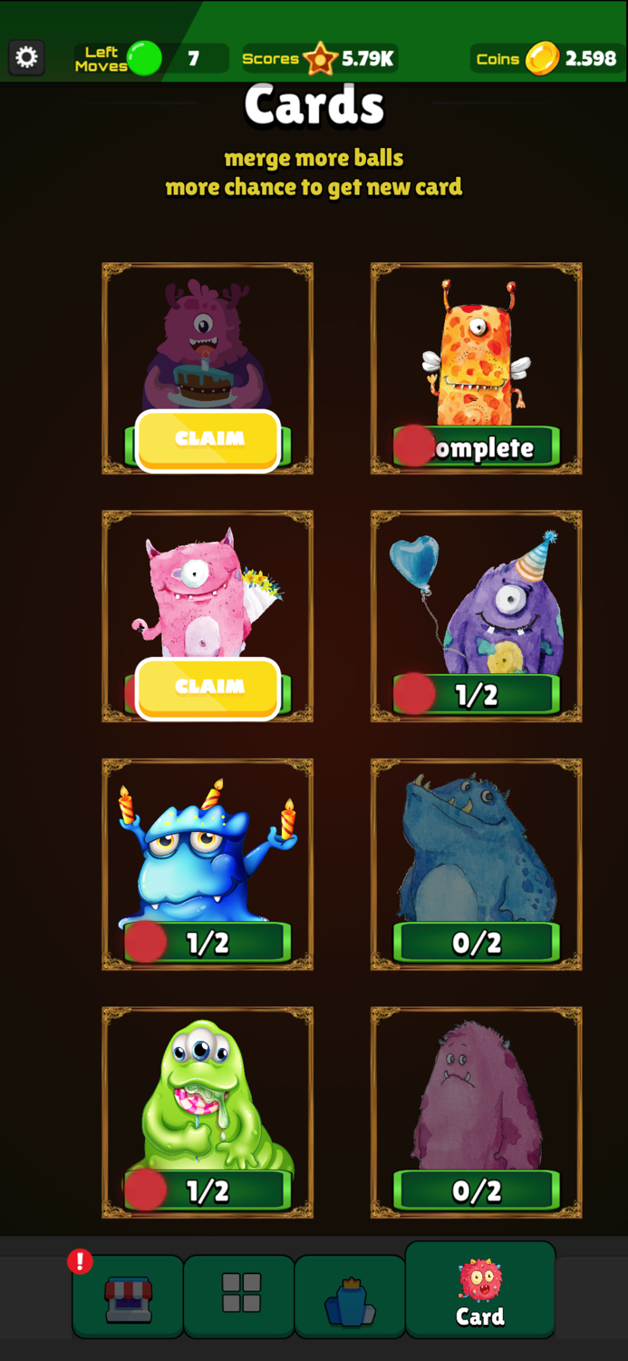 Round Merge 3D 2048 Quest