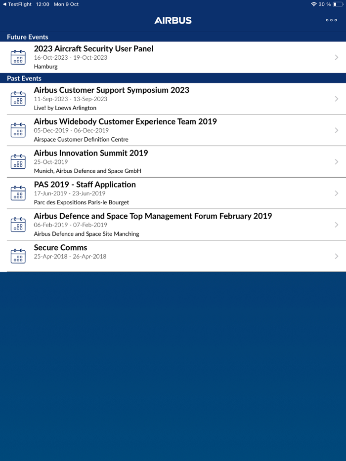 Airbus Events and Exhibitions