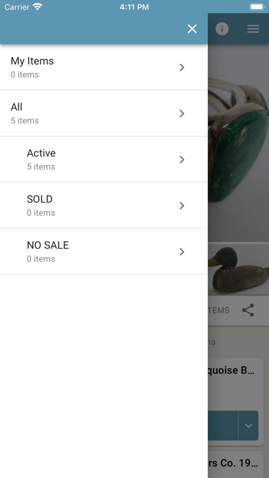 Baileys Honor Auctions Screenshot