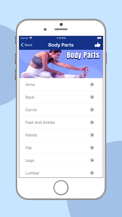 Stretching Exercise Screenshot