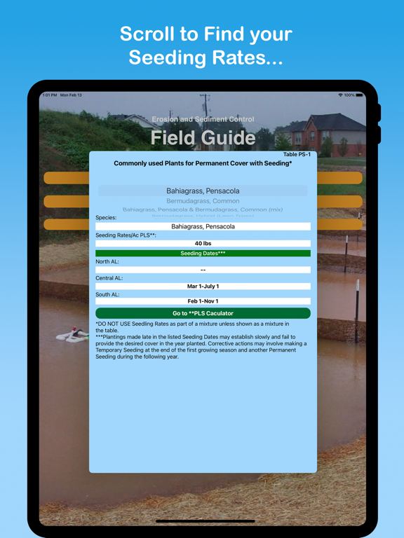 Alabama Field Guide iPad screenshot 4 - Reference app